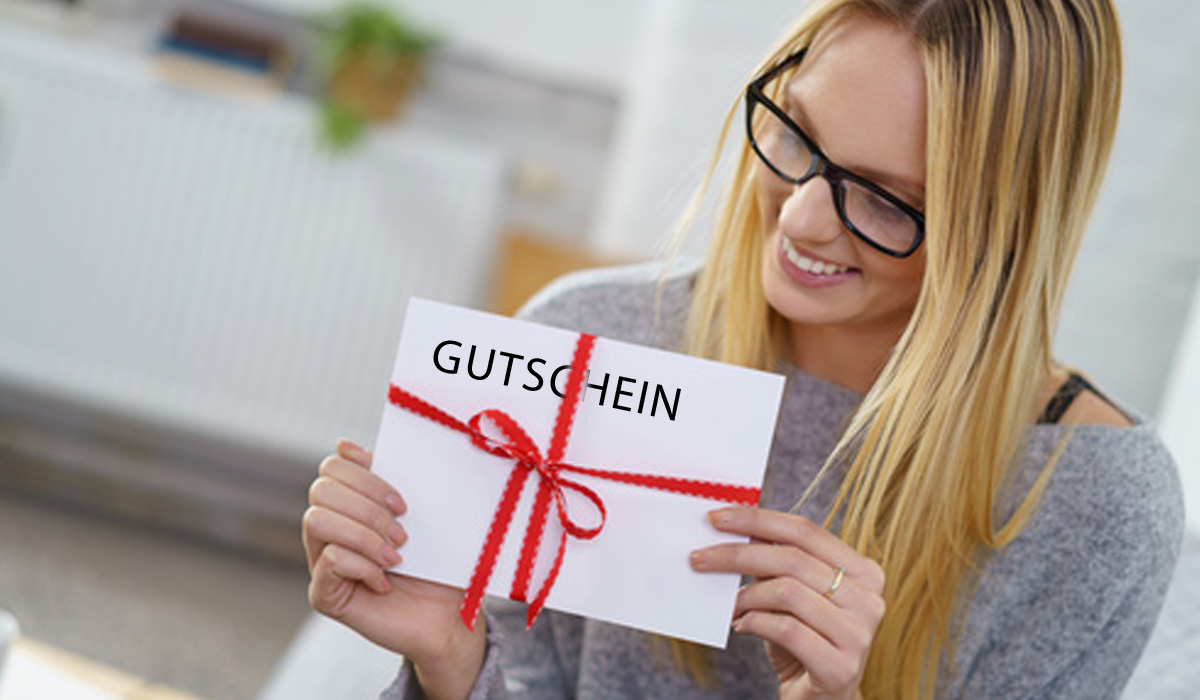 Gutschein schenken!